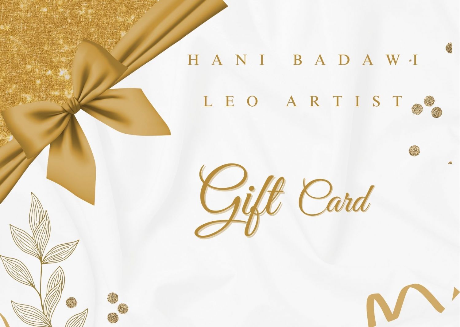 Gift Card Hani Badawi Leo 