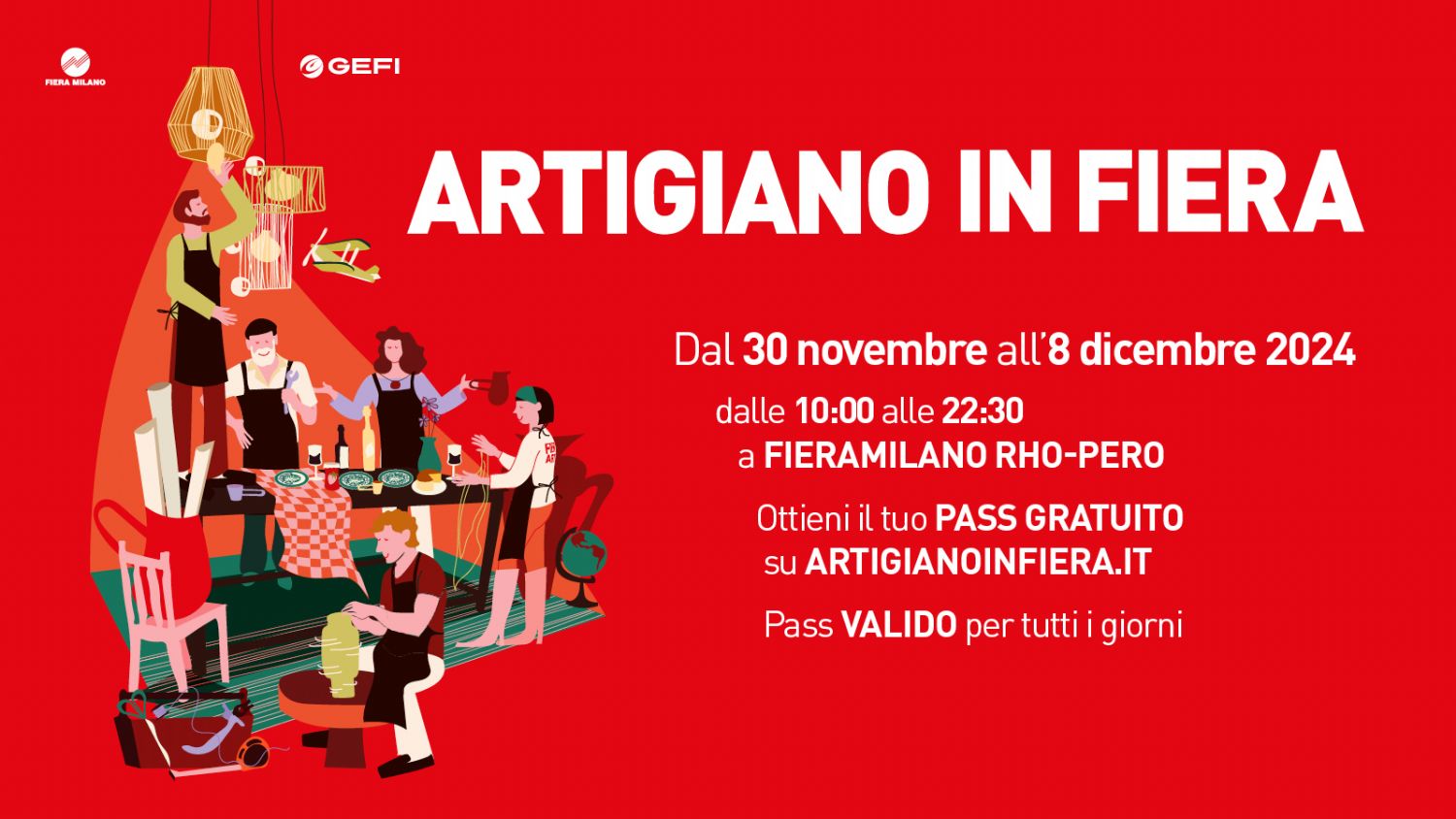 ARTIGIANO IN FIERA 2024 dal 30 - 8 Dicembre - Hani Badawi Leo - Moda e Design Pad.4 stand L 154