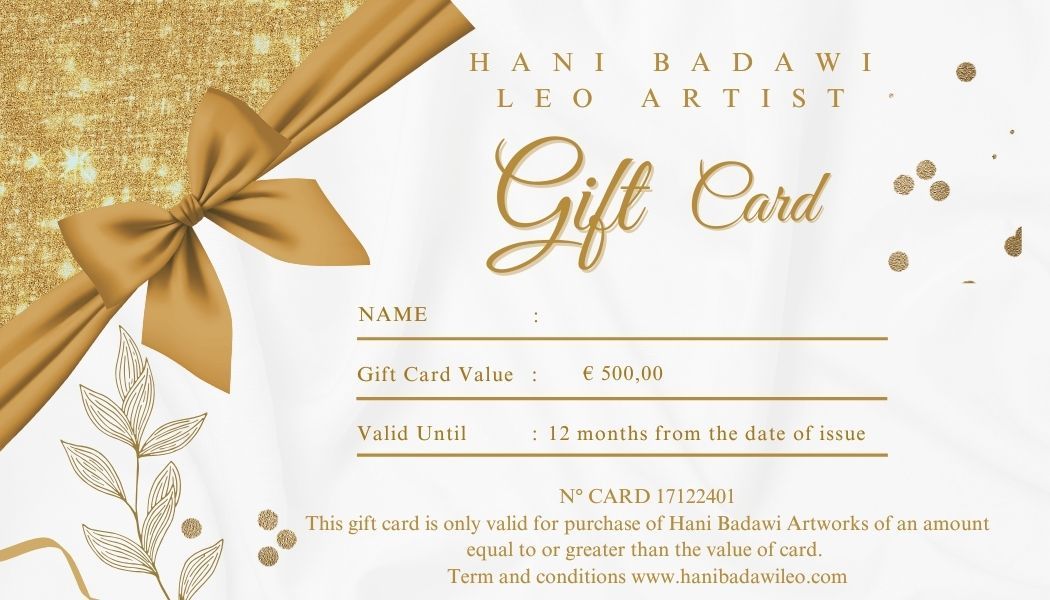 Gift Card Gold Hani Badawi 