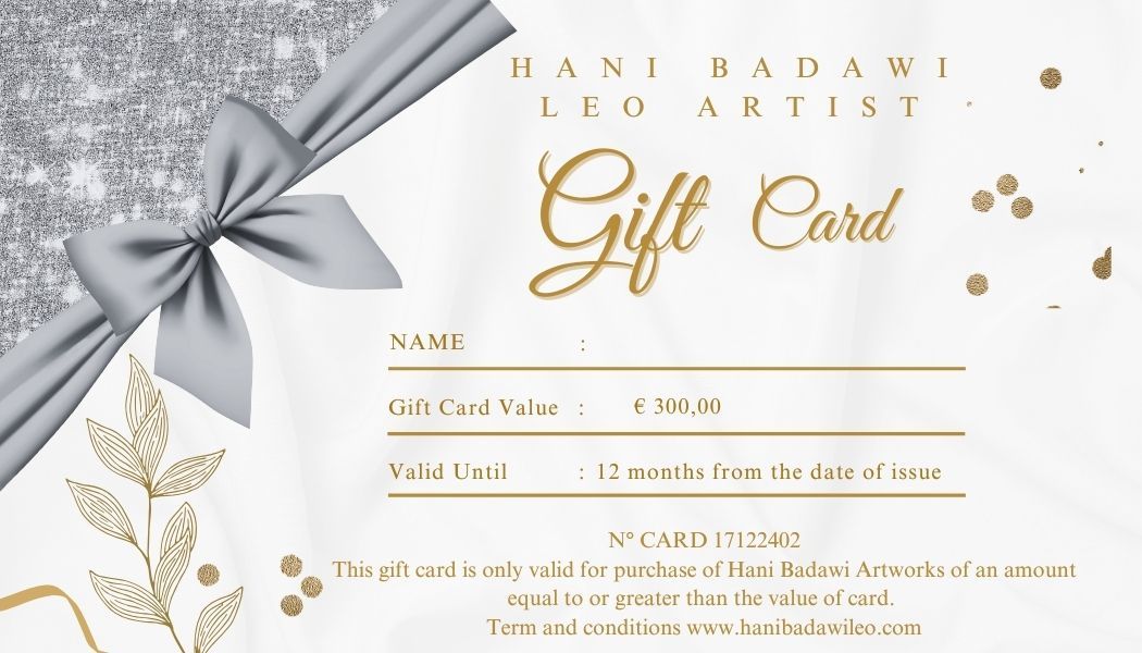 Gift Card Gold Hani Badawi 