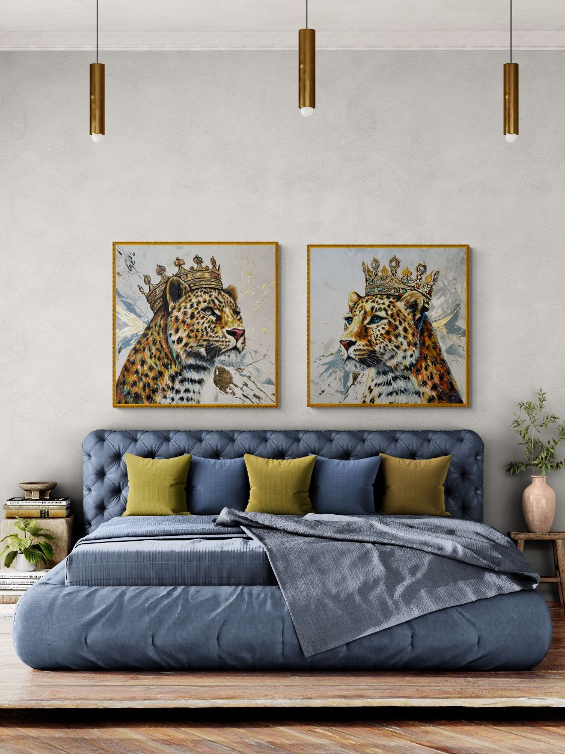 Leopardo Regina in Oro