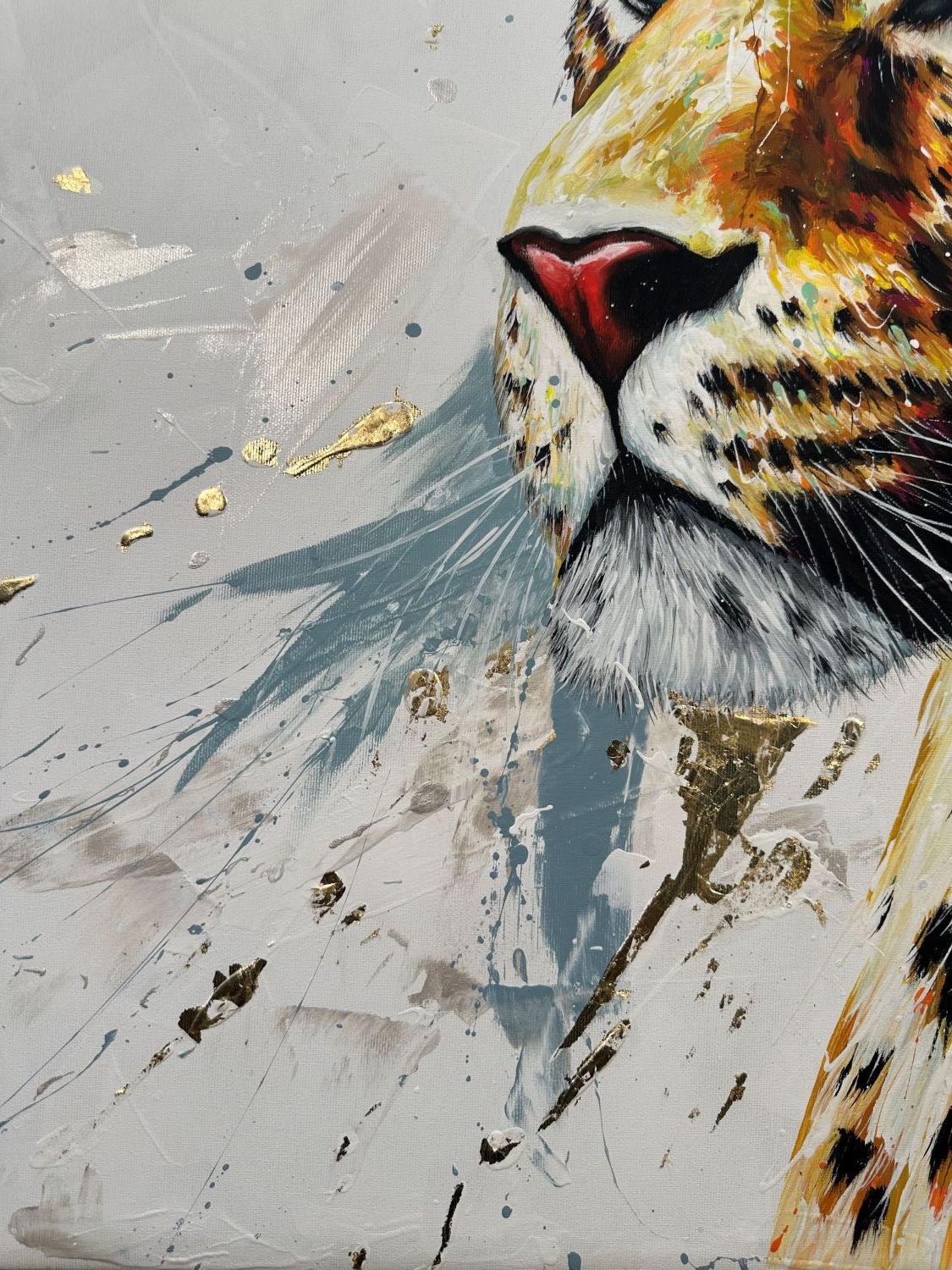 Leopardo Regina in Oro