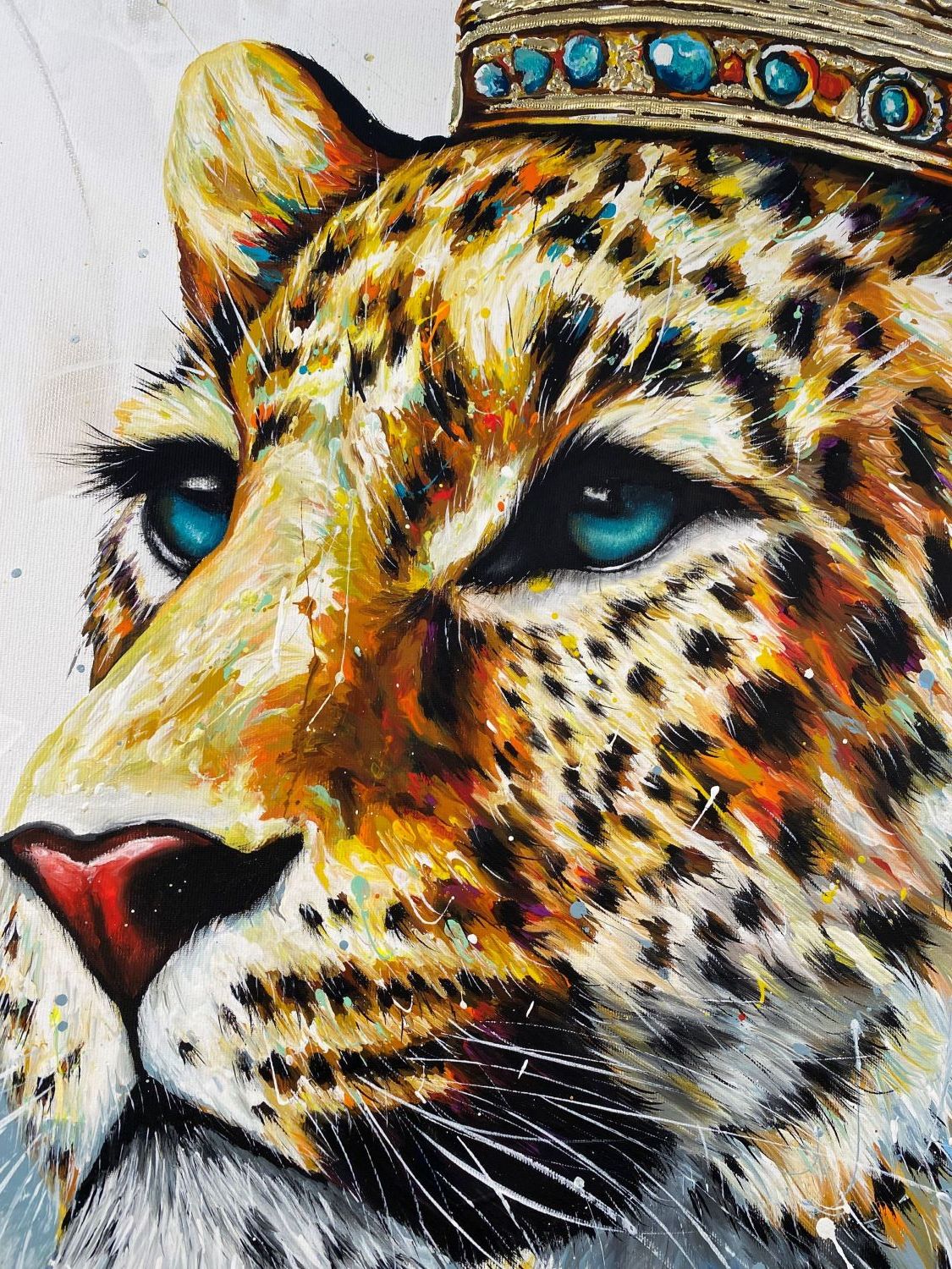 Leopardo Regina in Oro