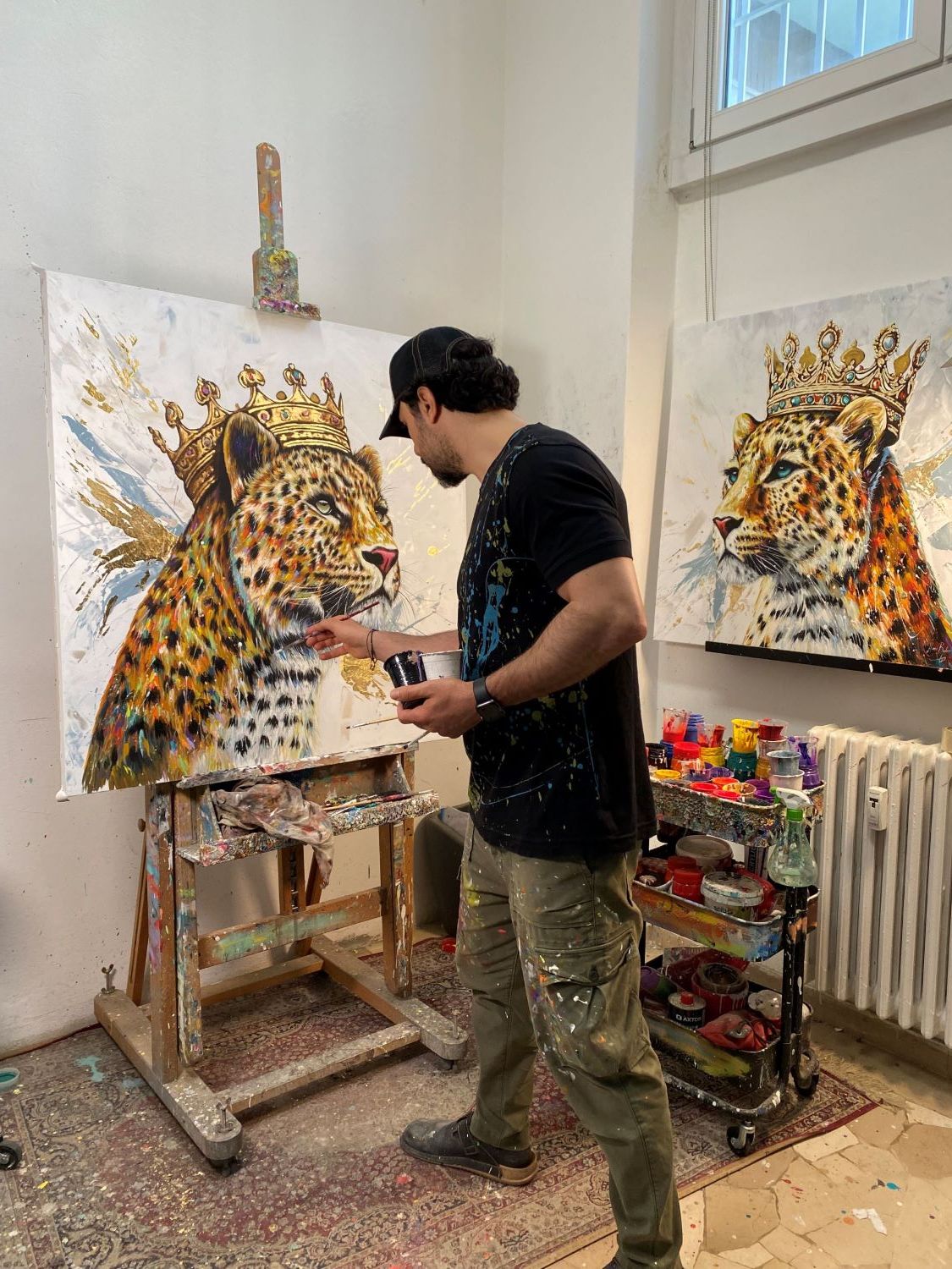 Leopardo Re in Oro