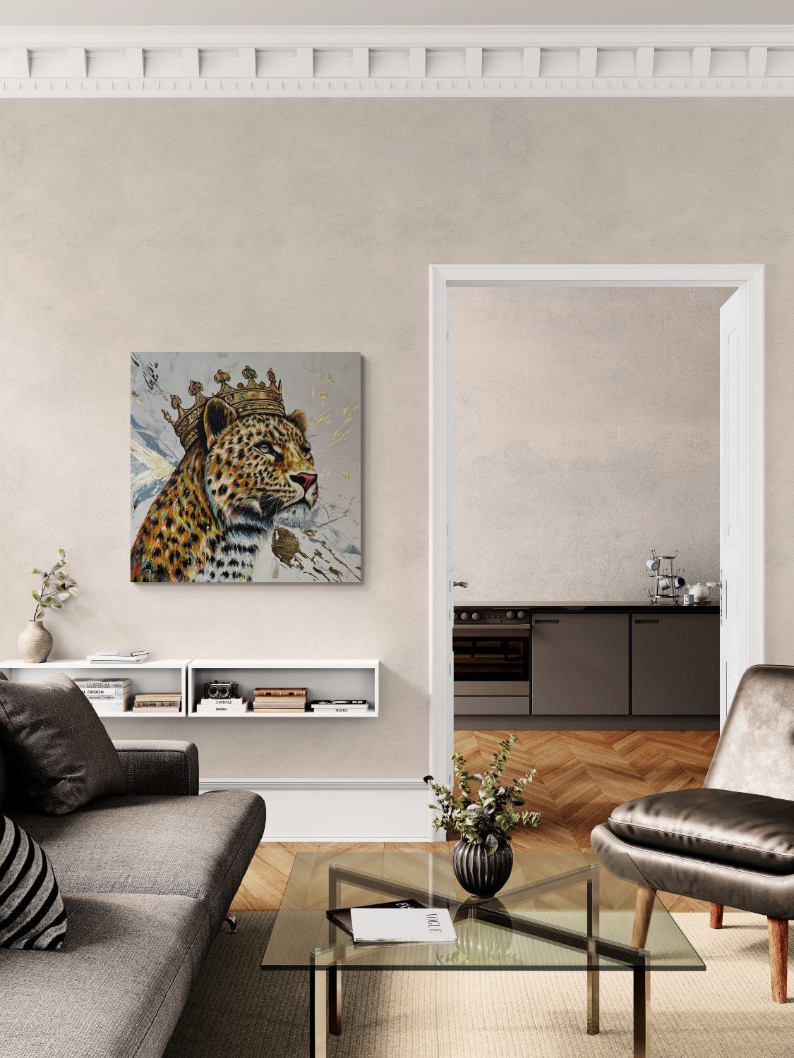Leopardo Re in Oro