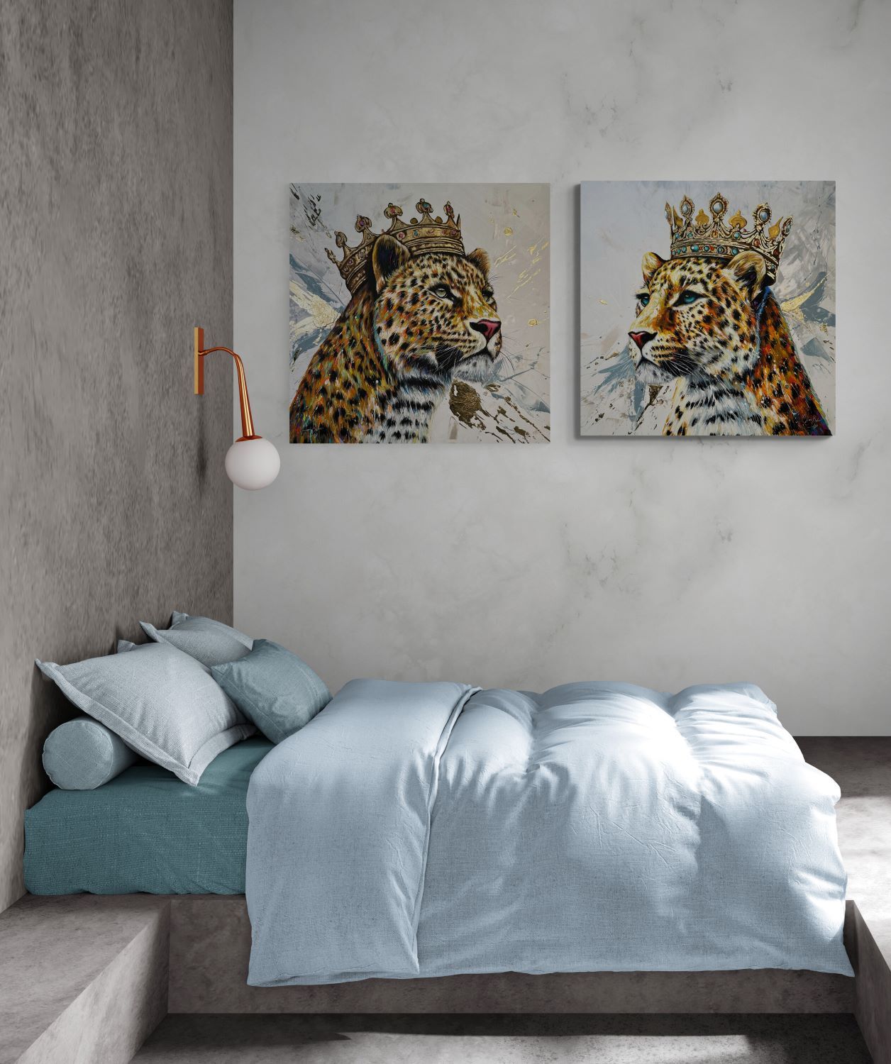 Leopardo Re in Oro