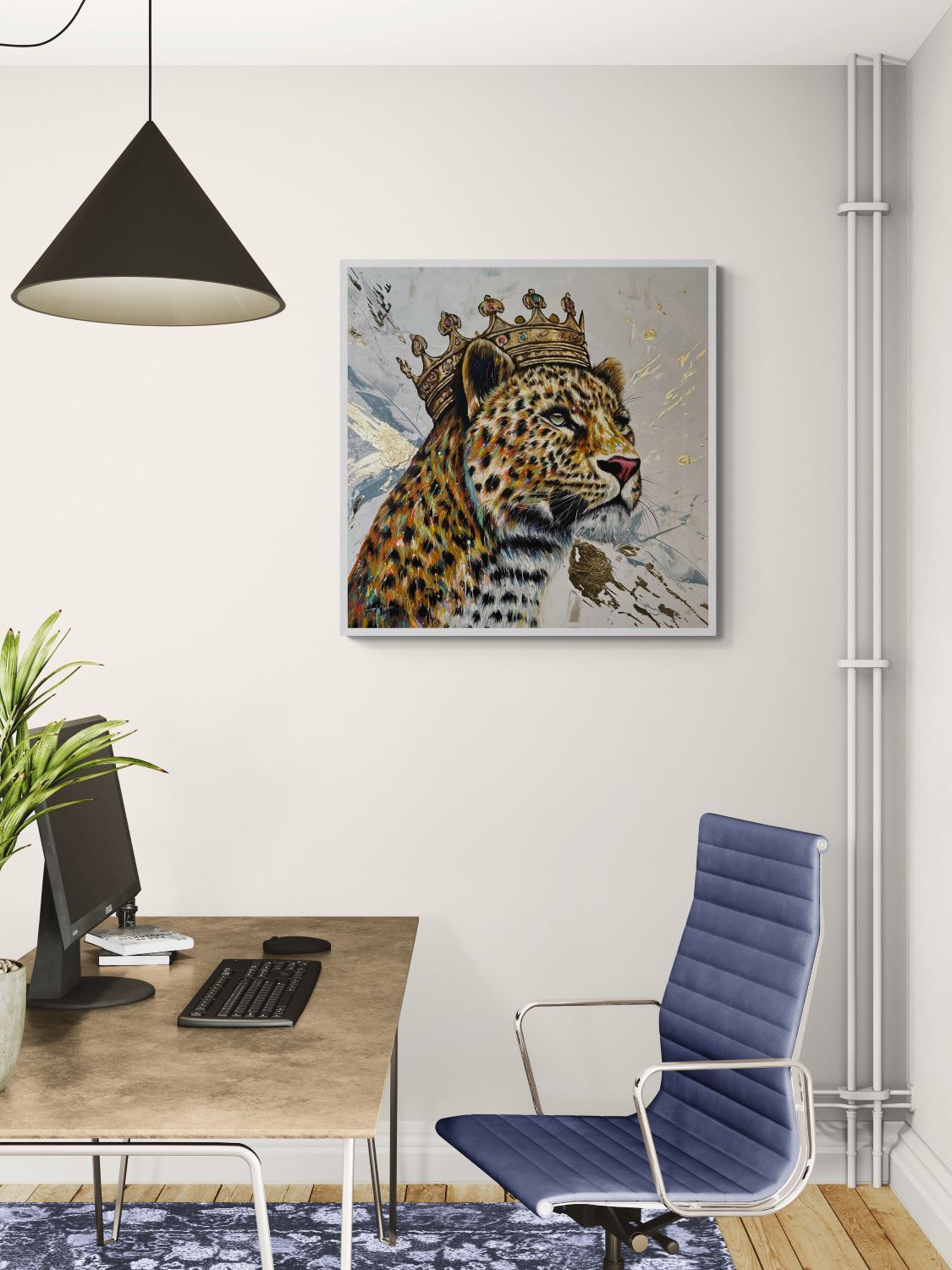 Leopardo Re in Oro