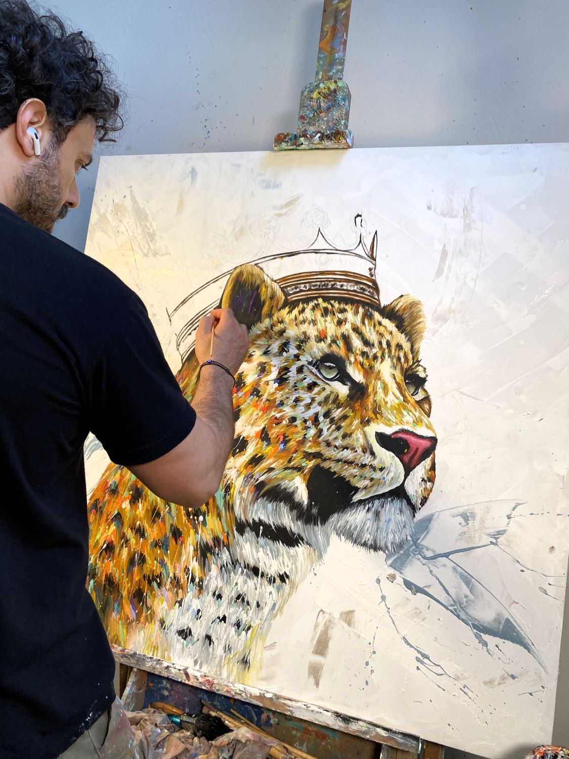 Leopardo Re in Oro