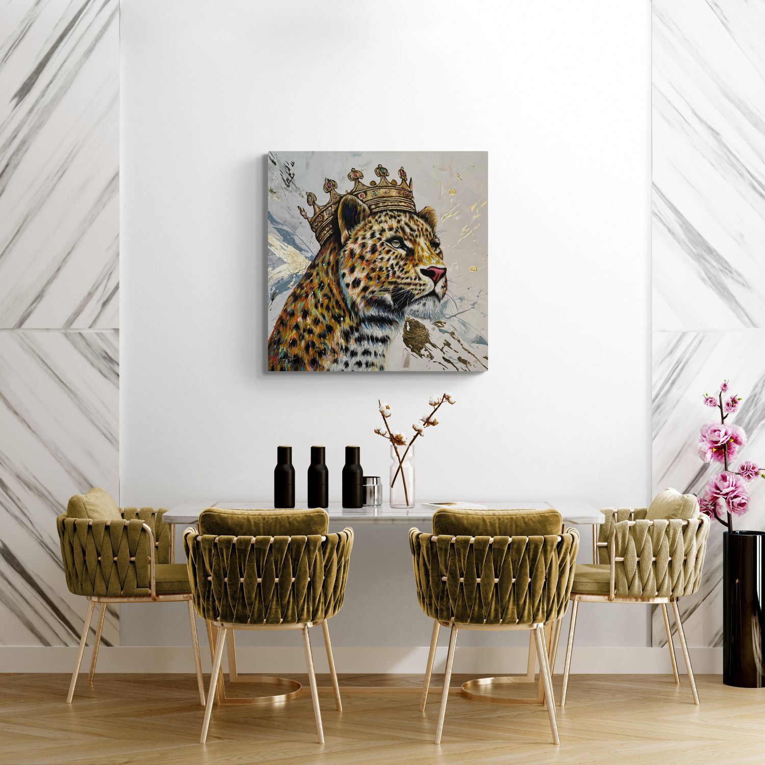 Leopardo Re in Oro