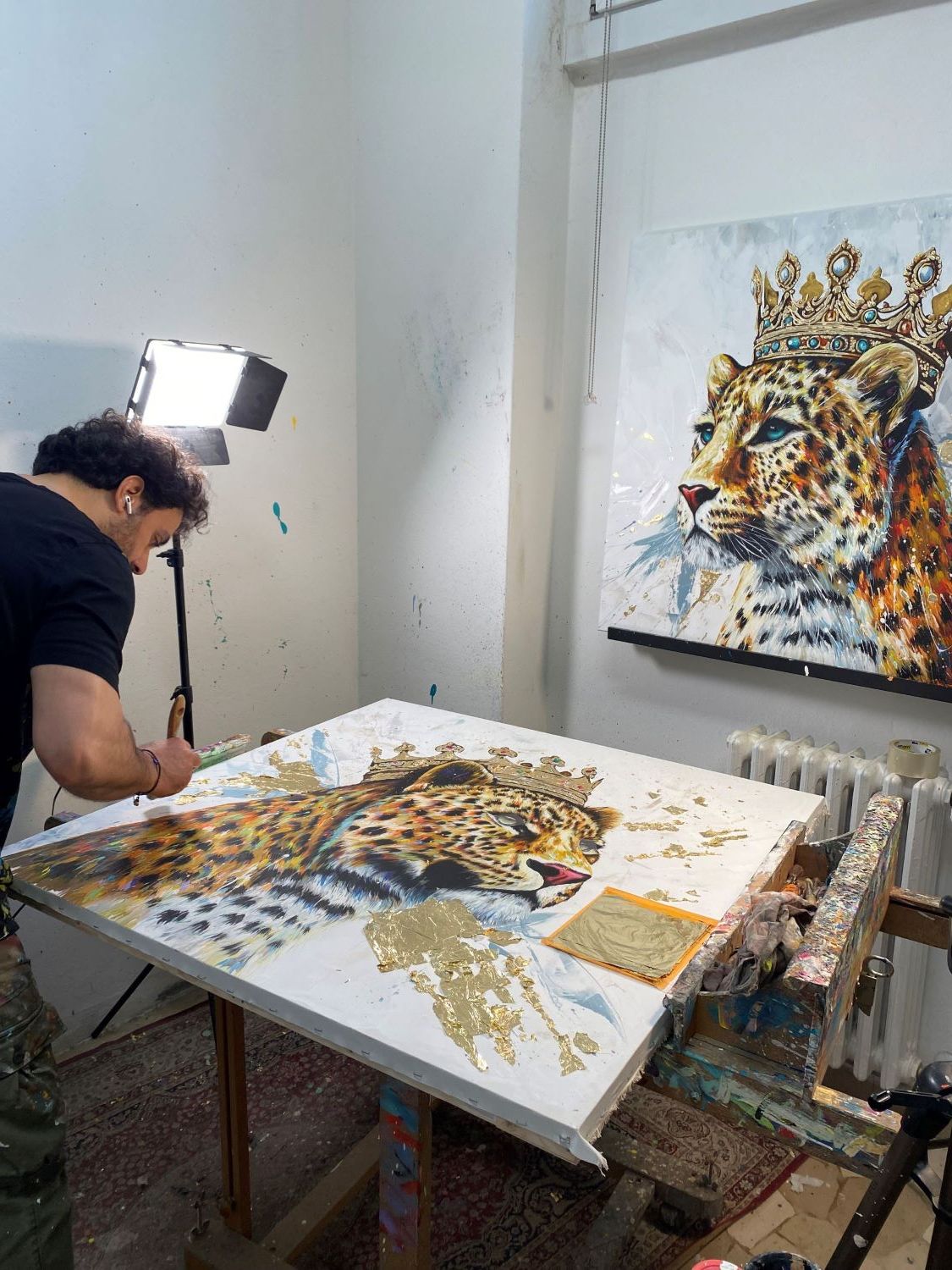 Leopardo Re in Oro