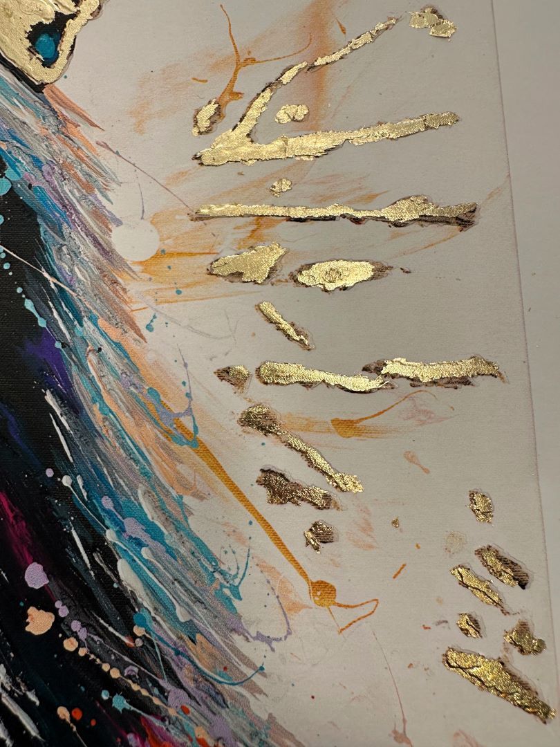 King Gorilla Gold Fine Art Retouché