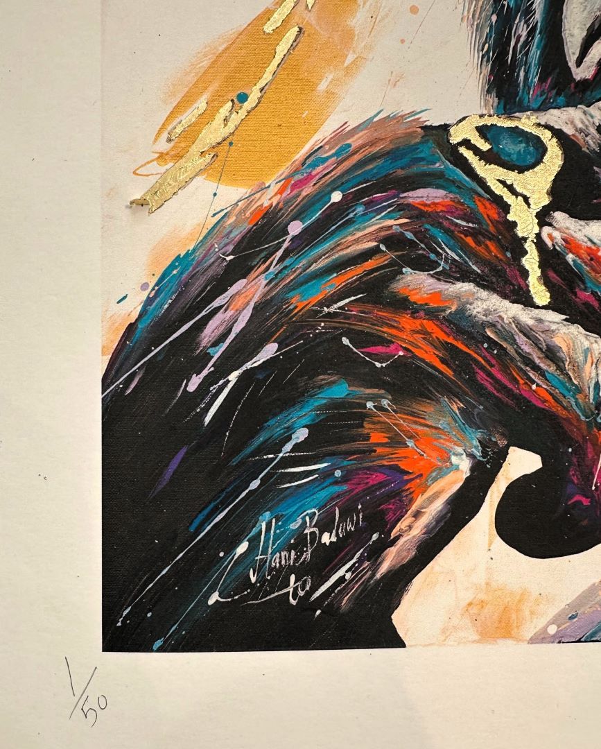 King Gorilla Gold Fine Art Retouché