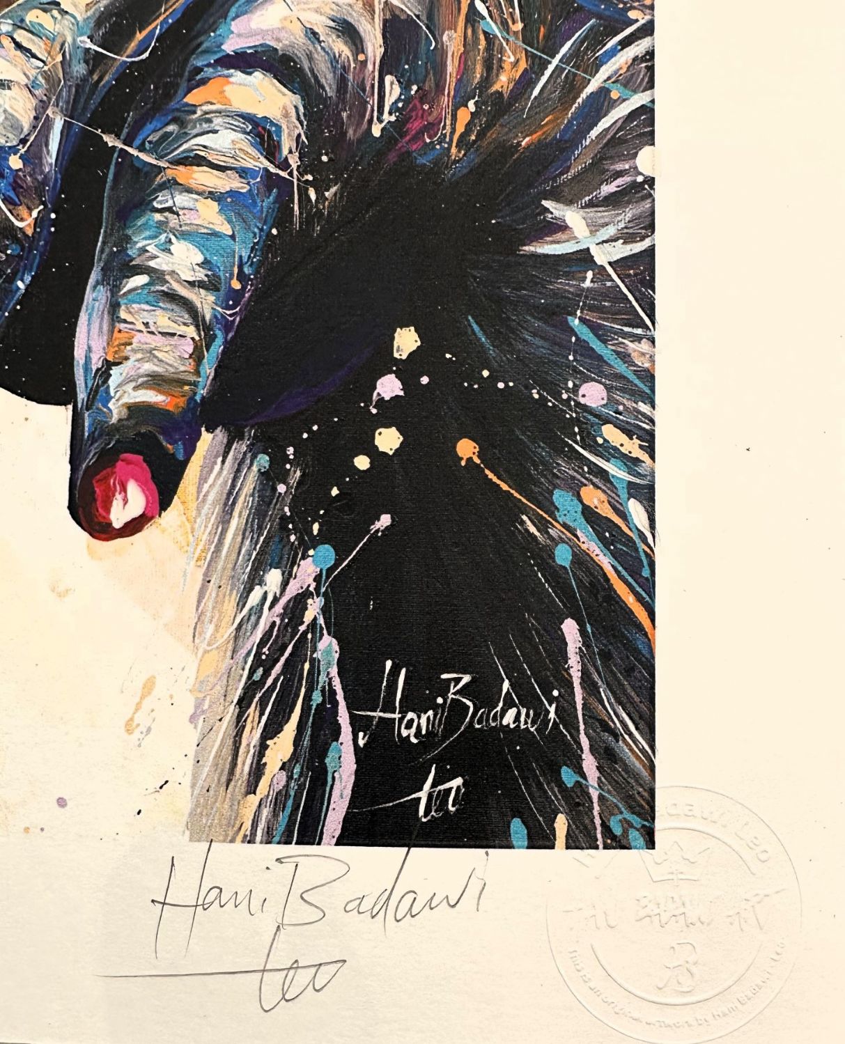 Queen Gorilla Gold Fine Art Retouché